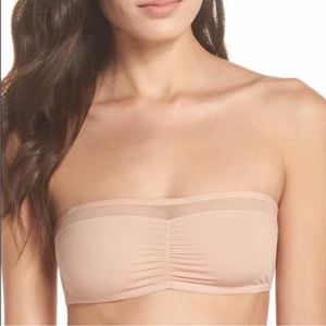 Madewell Mesh-Trimmed Edie Bandeau Bralette